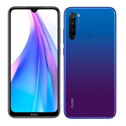 Xiaomi Redmi Note 8t 6,3''Fhd+ 4gb/128gb 4g Nfc Dualsim Blue | Quonty.com | MZB8487EU