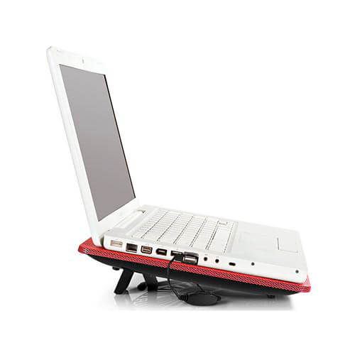 Soporte/Refrigerador Portatil 15.6'' Deepcool N1 1usb Rojo | Quonty.com | N1RED
