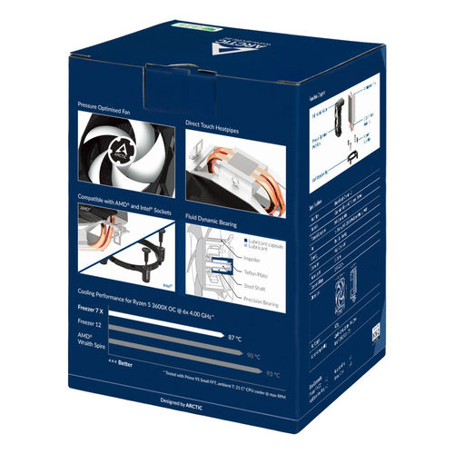 Refrigerador Cpu Arctic Freezer 7 X Multisocket Intel/Amd | Quonty.com | ACFRE00077A