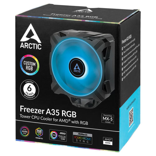 Refrigerador Cpu Arctic Freezer A35 Rgb Amd | Quonty.com | ACFRE00114A