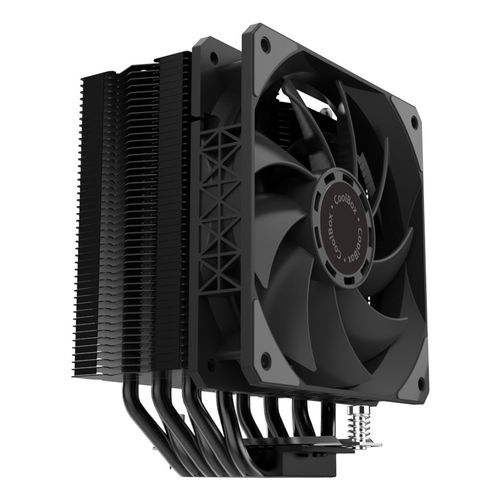 Refrigerador Cpu Coolbox H6 Multisocket Negro | Quonty.com | COO-VCPU-6H