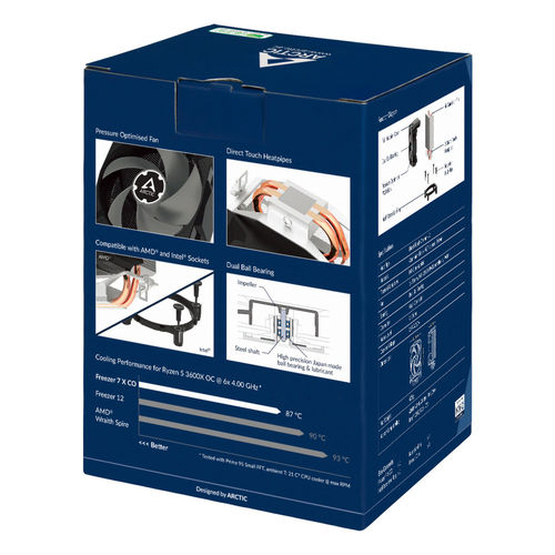 Refrigerador Cpu Arctic Freezer 7 X Co Multisocket Intel/Amd | Quonty.com | ACFRE00085A