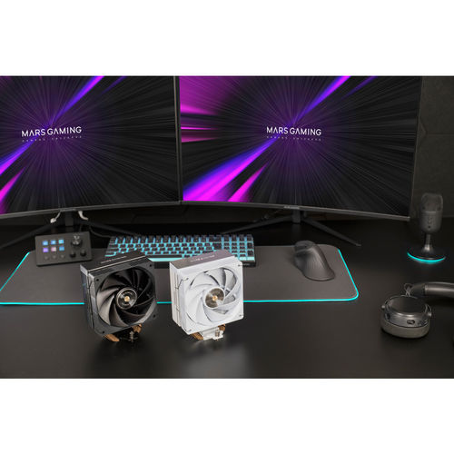 Refrigerador Cpu Mars Gaming Mcpu-X4 Multisocket Intel/Amd Negro | Quonty.com | MCPUX4