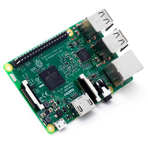 Raspberry Placa Base Pi 3 Modelo B | Quonty.com | 8968660