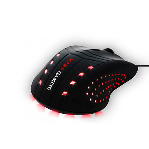 Raton Tacens Mars Mm0 Gaming Optico 600-2800dpi Usb Led | Quonty.com | MM0