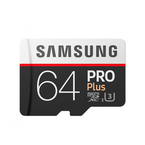 Microsd Samsung Pro Plus 64gb Cl10 100mb/S Adapt.Sd | Quonty.com | MB-MD64GA/EU