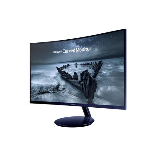 Monitor Samsung C27h580fdu 27&Quot; Full Hd 4ms Curvo Negro Azul | Quonty.com | LC27H580FDUXEN