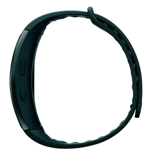 Pulsera Cuantificadora Samsung Gear Fit 2 Black 3,86'' Gps | Quonty.com | SM-R3600 L BLACK