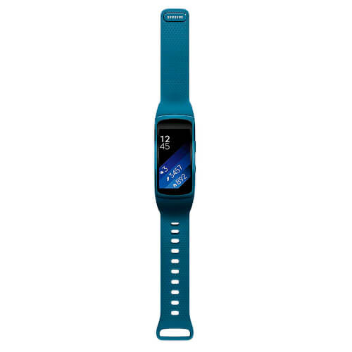 Pulsera Cuantificadora Samsung Gear Fit 2 Blue 3,86'' Gps | Quonty.com | SM-R3600 L BLUE