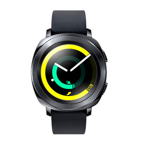 Reloj Inteligente Samsung Gear Sport Black - Pantalla 3cm | Quonty.com | SM-R600 BLACK