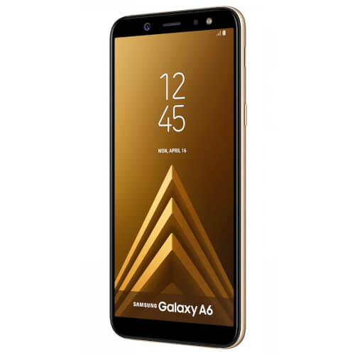 Smartphone Samsung Galaxy A6 Octacore 3gb/32gb Gold | Quonty.com | SM-A600FZDNPHE