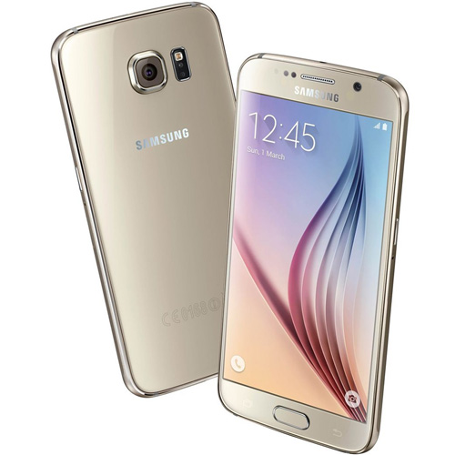Smartphone Samsung Galaxy S6 G920f 5.1''Ips 3gb/32gb Oro | Quonty.com | SM-G920FZDATPH