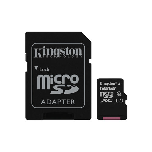 Microsd Kingston 128gb Cl10 Uhs-I | Quonty.com | SDCS/128GB