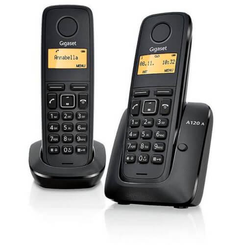 Gigaset A120 Pack Duo Negro | Quonty.com | 10049607