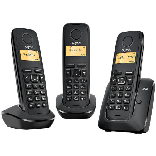 Gigaset A120 Pack Trio | Quonty.com | 10053340