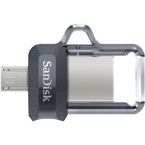 Pendrive Sandisk Dual M3.0 128gb Usb 3.0 Plata | Quonty.com | SDDD3-128G-G46
