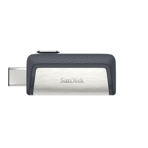 Pendrive Sandisk Dual 64gb Usb Type-A/Usb Type-C Negro/Plata | Quonty.com | SDDDC2-064G-G46