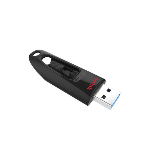 Pendrive Sandisk Cruzer Ultra 64gb Usb 3.0 Negro | Quonty.com | SDCZ48-064G-U46