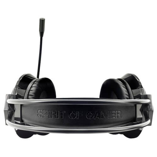Auriculares Con Micrófono Spirit Of Gamer Elite-H70 Black | Quonty.com | MIC-EH70BK