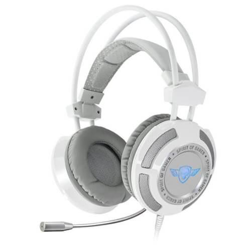 Auriculares Con Micrófono Spirit Of Gamer Elite-H70 White | Quonty.com | MIC-EH70WT