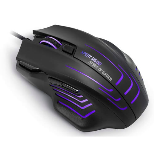 Ratón Spirit Of Gamer Xpert M500 - 8000dpi 4 Niveles | Quonty.com | S-XM500