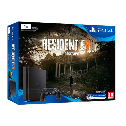 Consola Sony Playstation 4 Slim 1tb + Juego Resident Evil 7 | Quonty.com | 711719821069