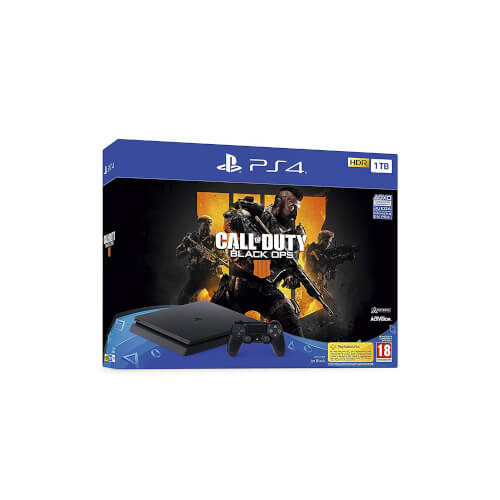 Consola Sony Playstation 4 Slim 1tb + Call Of Duty Black Ops | Quonty.com | SLIM 1TB COD BO4 AS