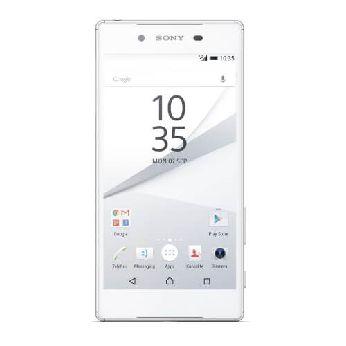 Smartphone Sony Xperia Z5 White 5''Fhd Octacore 3gb/32gb 4g | Quonty.com | Z5 E6633 32 DS WHITE