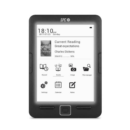 Libro Electrónico Spc Dickens Light 6'' 800x600 8gb | Quonty.com | 5609N
