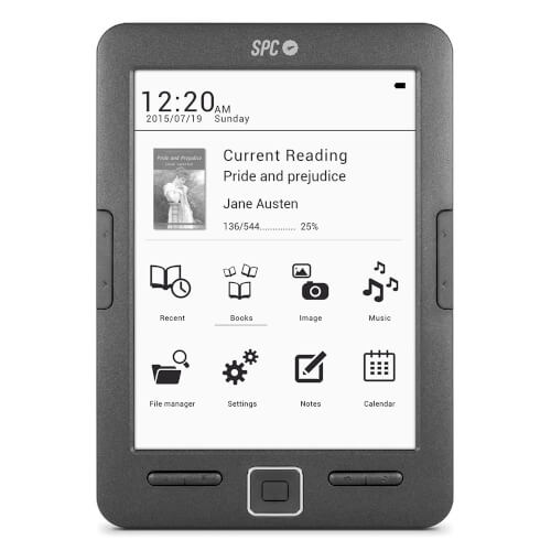 Libro Electrónico Spc Internet Dickens 6'' 600x800 8gb | Quonty.com | 5608N