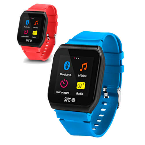 Smartwatch Spc Bluetooth Watch 4gb Correas Azul/Rosa | Quonty.com | 8564AP