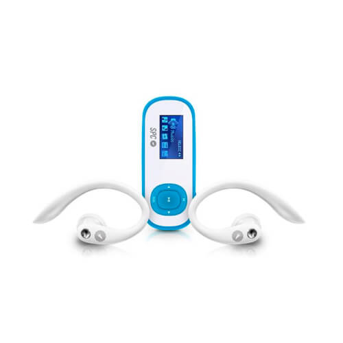 Reproductor Mp3 Spc Clip Pedometer 8gb Azul | Quonty.com | 8608A