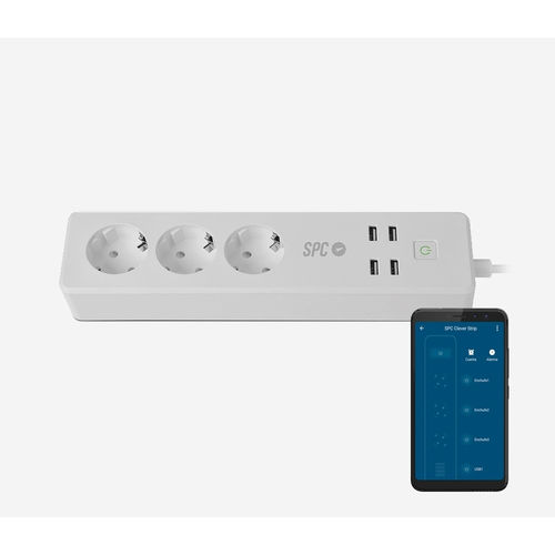 Regleta Inteligente Spc Clever Power Strip | Quonty.com | 6202B