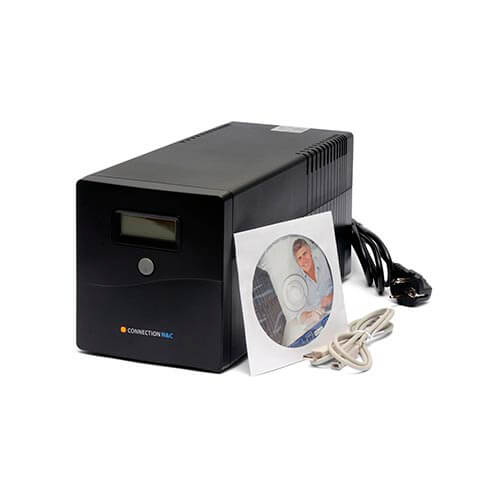 Sai 1000va Connection Soff Serie Con Lcd | Quonty.com | SOFF1000LCD