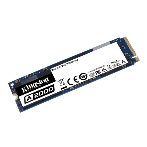 Disco Duro Ssd Kingston M.2 250gb Pcie3.0 A2000 2000/1100mbps | Quonty.com | SA2000M8/250G