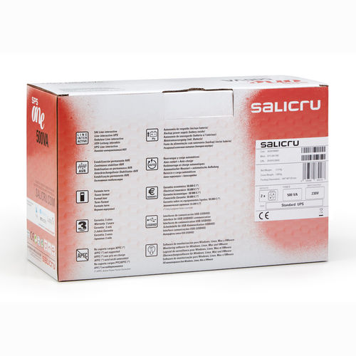 Sai 900va Salicru One Iec | Quonty.com | 662AF000015