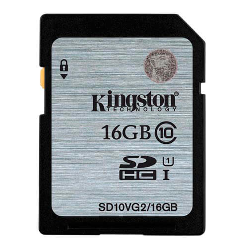 Sd Kingston 16gb Cl10 Uhs-I | Quonty.com | SD10VG2/16GB