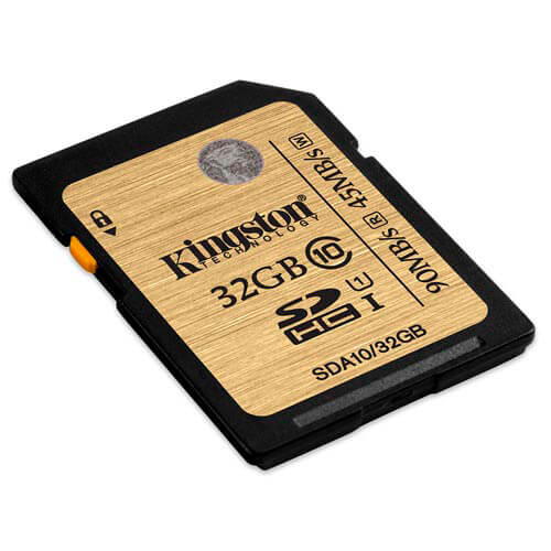 Sd Kingston 32gb Cl10 Uhs-I Ultimate | Quonty.com | SDA10/32GB