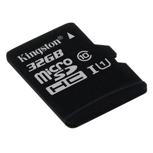 Microsd Kingston 32gb Cl10 Uhs-I | Quonty.com | SDC10G2/32GBSP