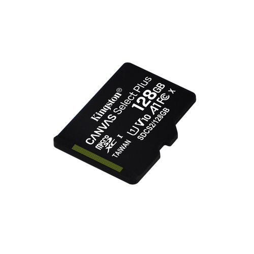 Microsd Kingston 128gb Cl10 Uhs-L Canvas Select Plus | Quonty.com | SDCS2/128GBSP
