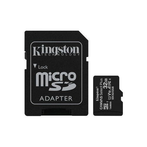 Microsd Kingston 32gb Cl10 Uhs-L Canvas Select Plus | Quonty.com | SDCS2/32GB