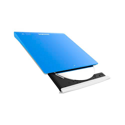 Regrabadora Dvd Externa Samsung Usb2.0 Slim Azul | Quonty.com | SE-208GB/RSLD