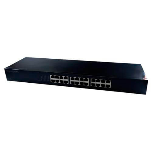Switch Connection 24ptos 10/100 Cnc-Sf24 Rack19'' | Quonty.com | CNC-SF24