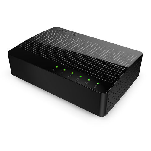 Switch 5 Puertos Tenda Sg105 5*Rj45 10/100/1000mbps | Quonty.com | SG105