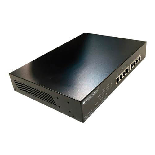 Swicth Connection Sg8-4p 8 Puertos 10/100/1000 4 Poe 80wa | Quonty.com | SG8-4P