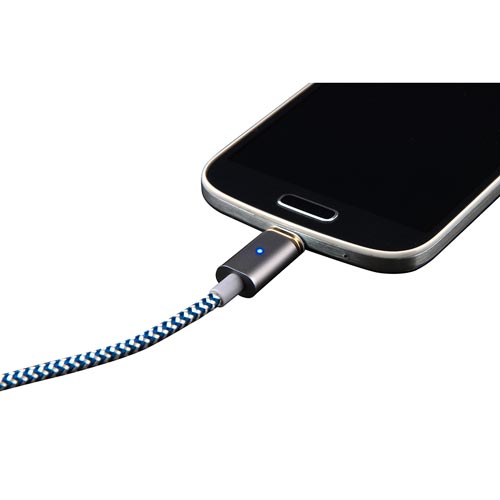 Cable Usb Bluestork Usb2.0 A/M - Micro Usb2.0 B/M 1.2m Negro | Quonty.com | SMART-MU-MAG