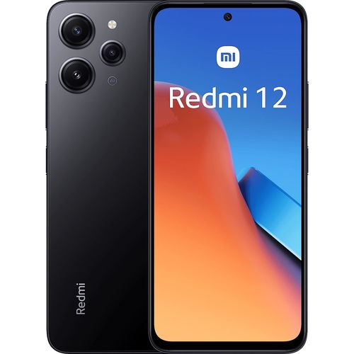 Smartphone Xiaomi Redmi 12 6.79&Quot;Fhd 8gb/256gb 4g Dualsim Midnight Black | Quonty.com | MZB0ESLEU