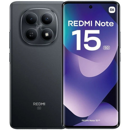 Smartphone Xiaomi Redmi Note 15 5g 6,83&Quot; 8gb Ram 256gb Rom Black | Quonty.com | MZB0LWMEU