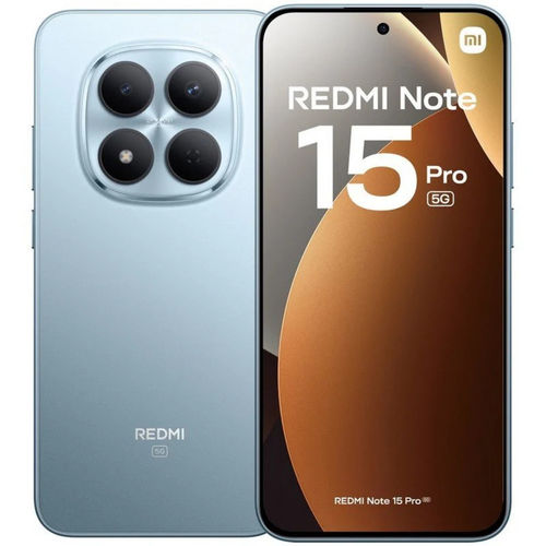 Smartphone Xiaomi Redmi Note 15 Pro 5g 6,83&Quot; 12gb Ram 512gb Rom Glacier Blue | Quonty.com | MZB0LZ8EU