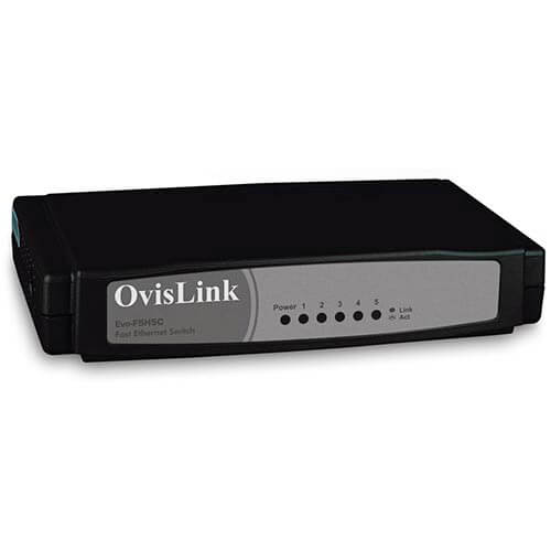 Switch Ovislink 5ptos 10/100 Evofsh5c | Quonty.com | EVOFSH5C